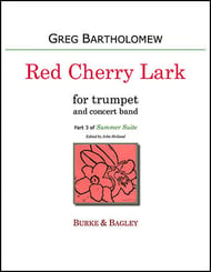 Red Cherry Lark Concert Band sheet music cover Thumbnail